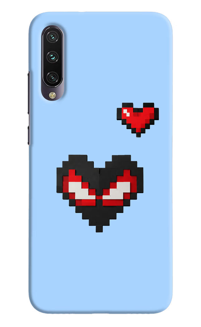 Peter Heart Mi A3 Hard Case Back Cover by Casekaro