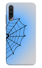 Blue Web Mi A3 Hard Case Back Cover by Casekaro