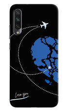 Love Orbit Mi A3 Hard Case Back Cover by Casekaro