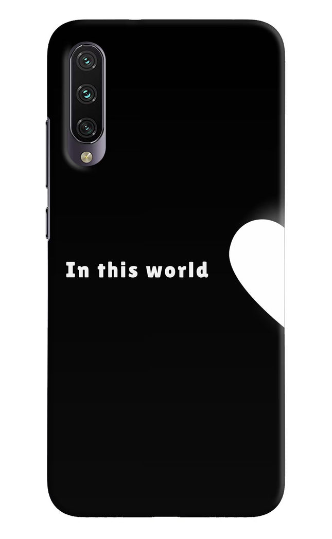 This World Mi A3 Hard Case Back Cover by Casekaro