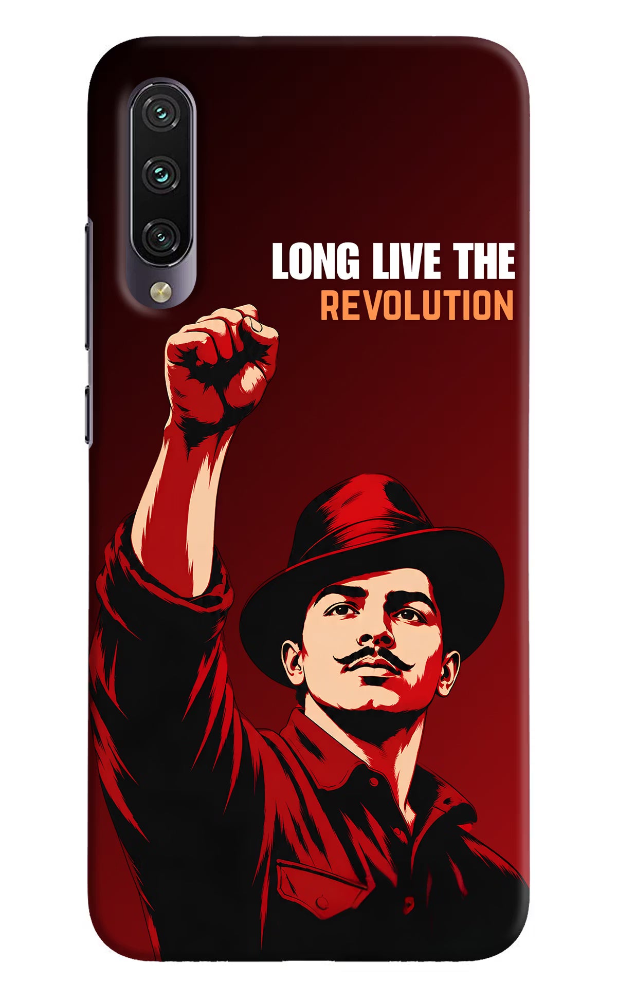 Bhagat Singh Revolution Mi A3 Back Cover