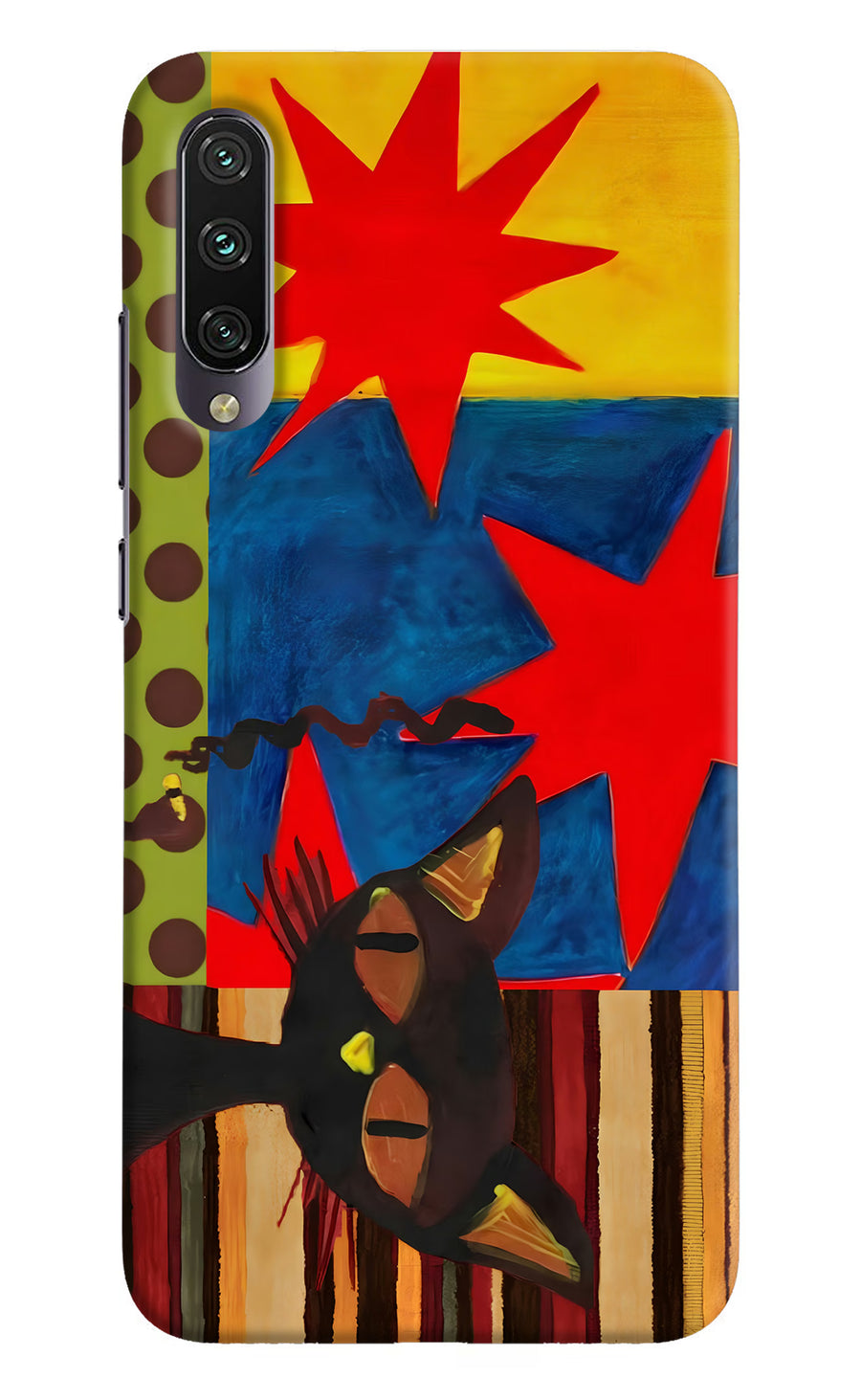 Pop Cat Mi A3 Back Cover, Hard case