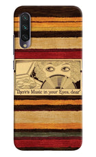 Vinyl Stripes Mi A3 Hard Case Back Cover by Casekaro
