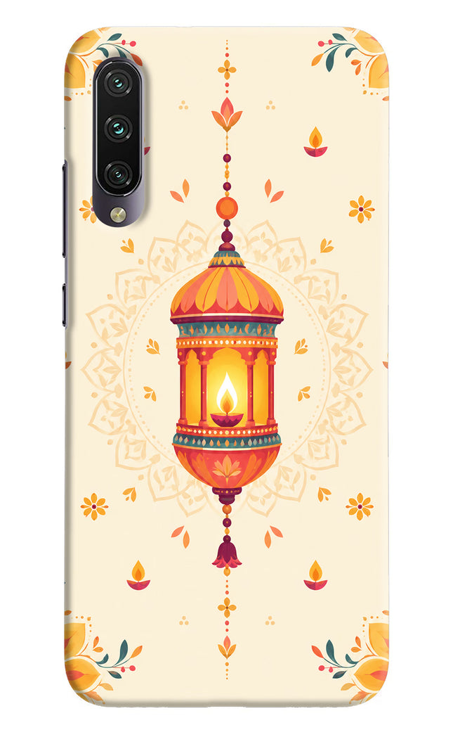 Golden Lantern Mi A3 Hard Case Back Cover by Casekaro