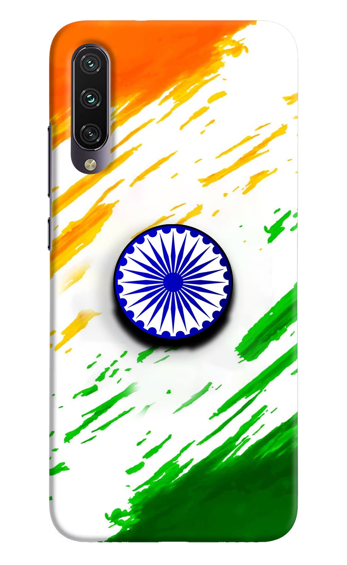 Indian Flag Ashoka Chakra Mi A3 Pop Case by Casekaro