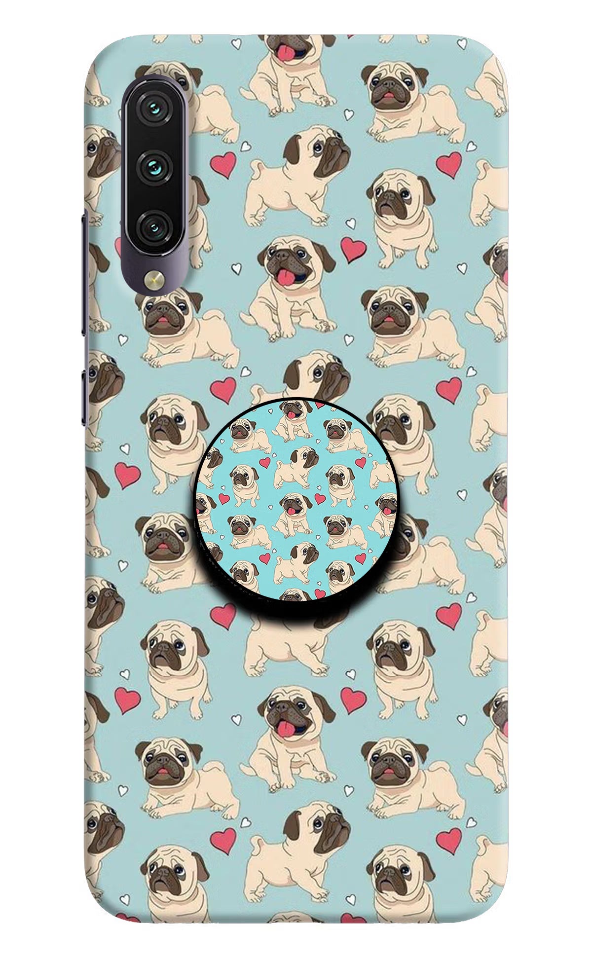 Pug Dog Mi A3 Pop Case by Casekaro