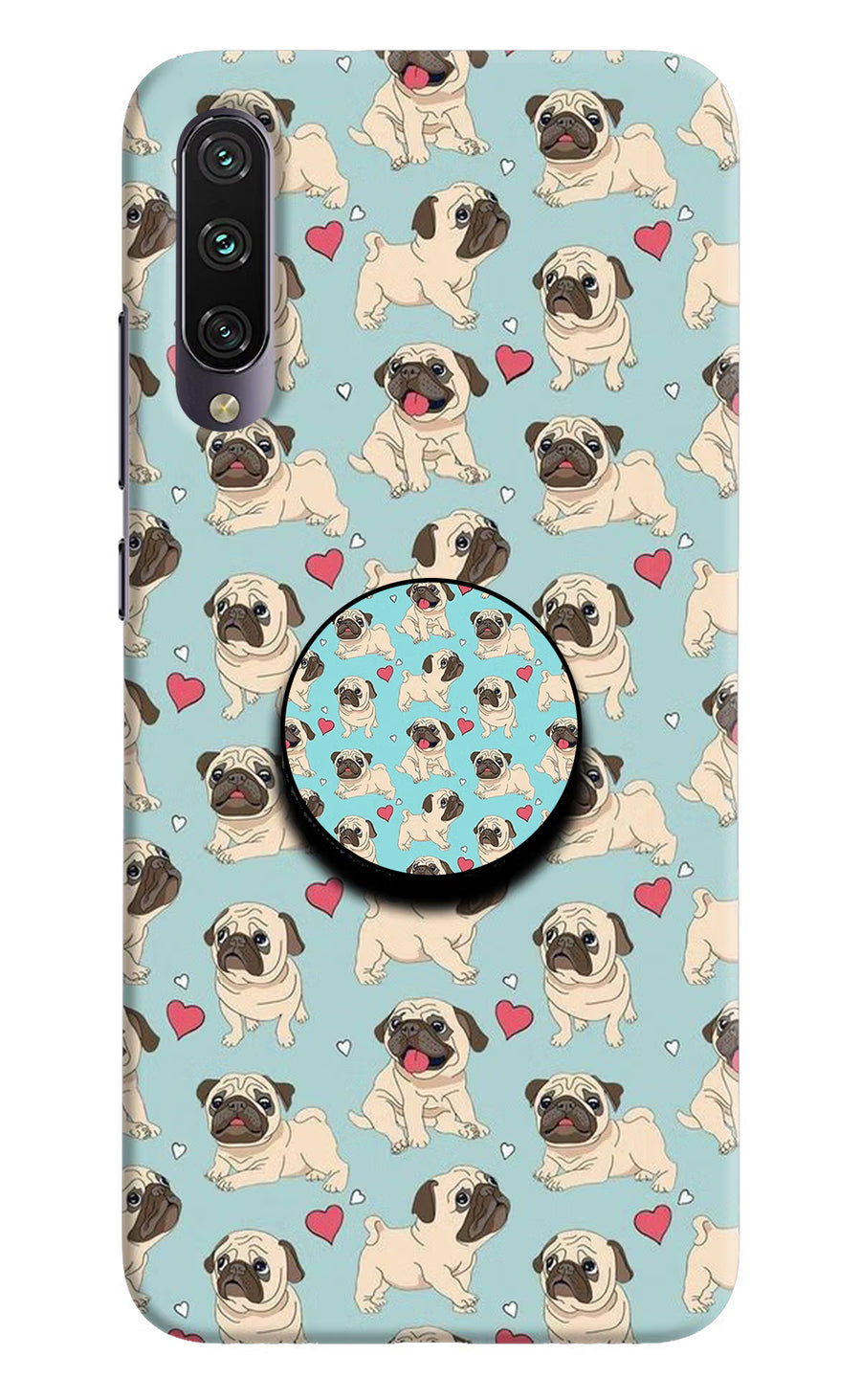 Pug Dog Mi A3 Pop Case, Hard case