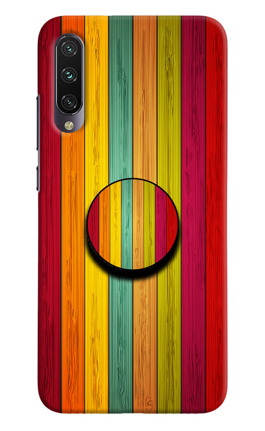 Multicolor Wooden Mi A3 Pop Case by Casekaro