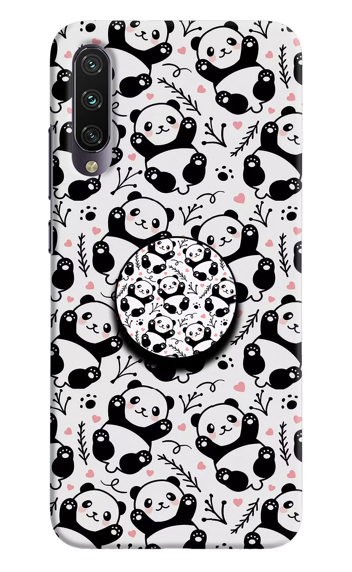 Cute Panda Mi A3 Pop Case by Casekaro