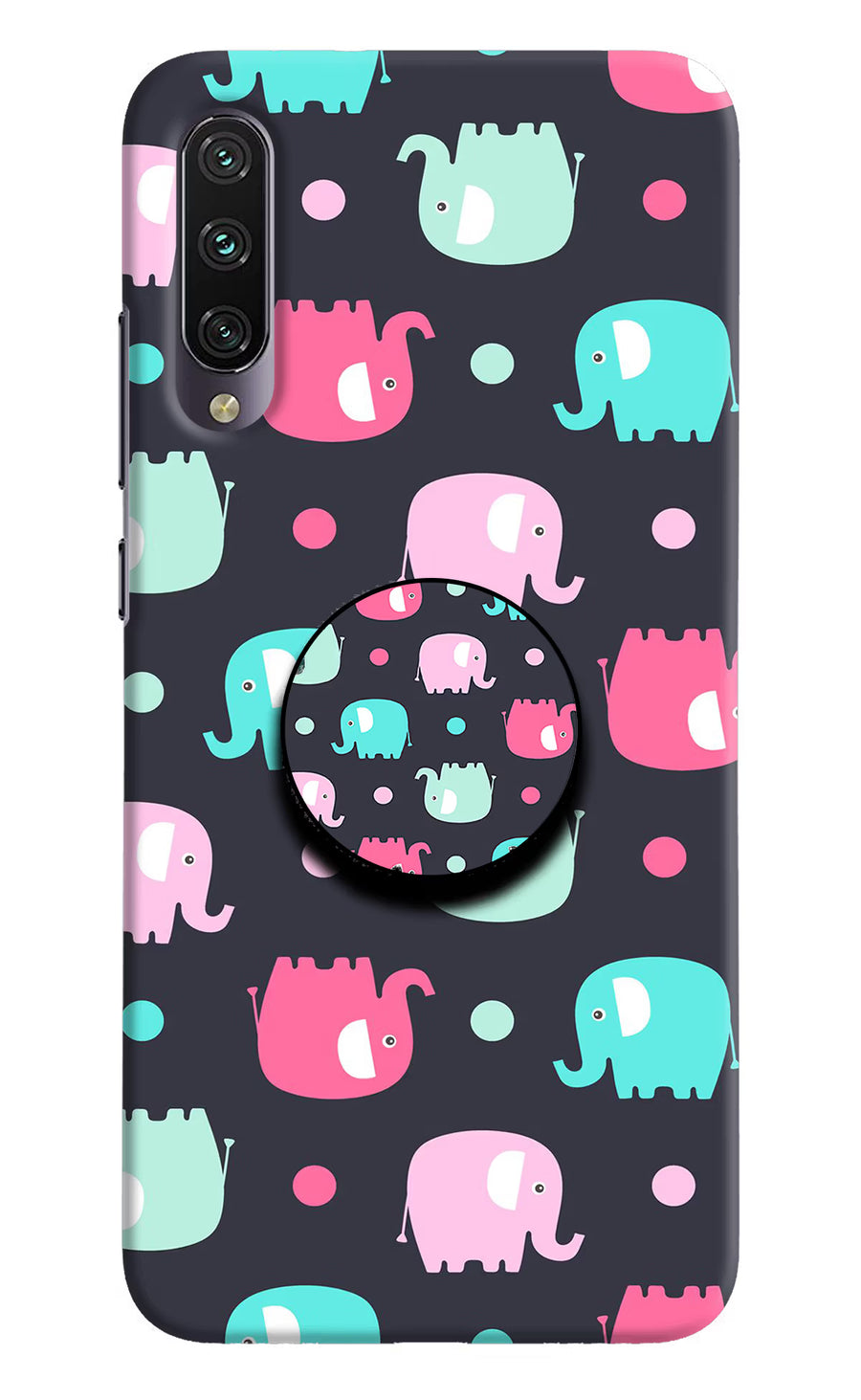 Baby Elephants Mi A3 Pop Case, Hard case