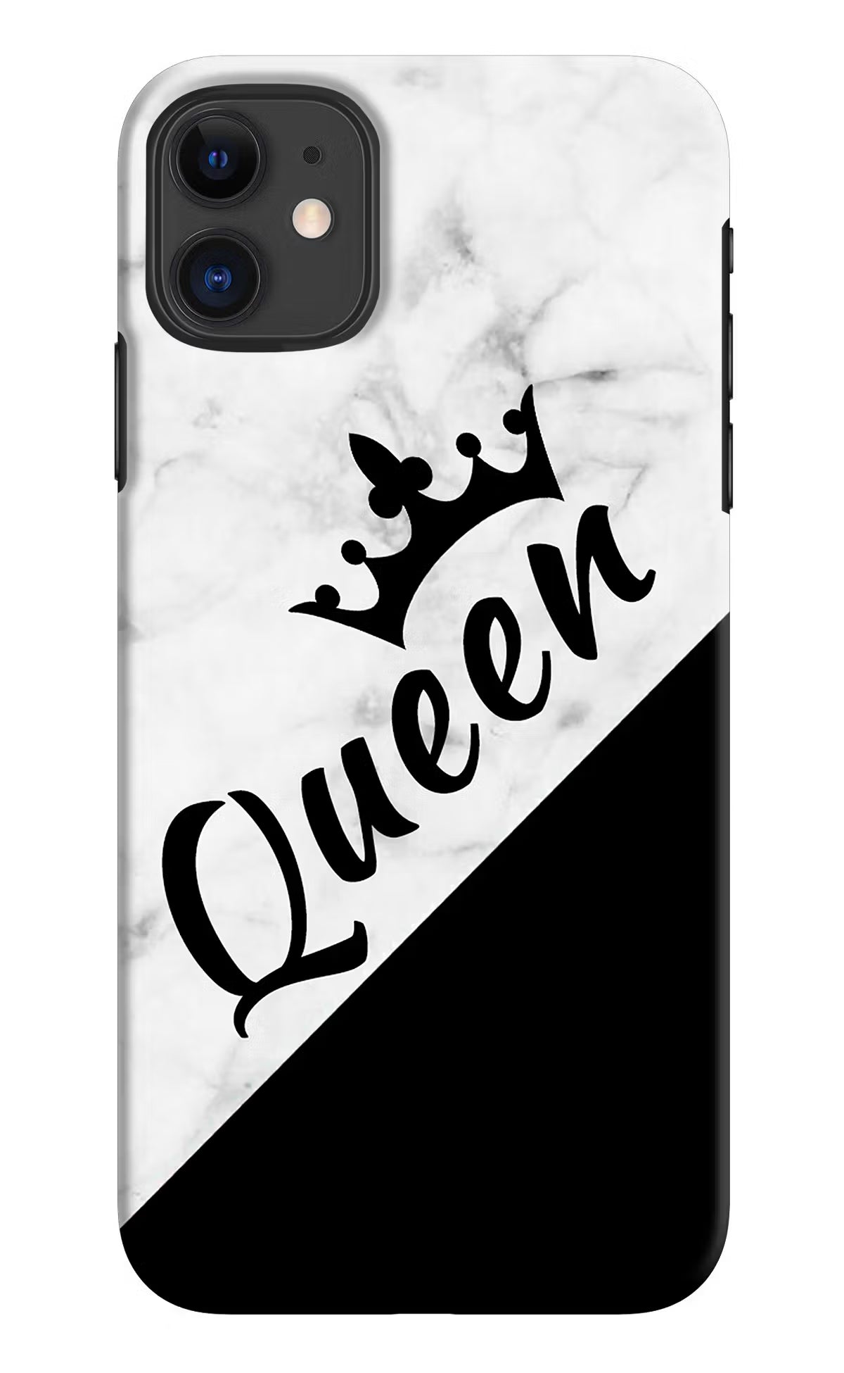 Queen iPhone 11 Hard Case Back Cover by Casekaro