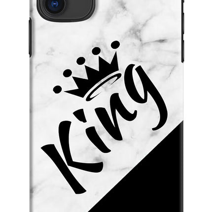 King iPhone 11 Hard Case Back Cover by Casekaro