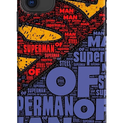 Superman iPhone 11 Hard Case Back Cover by Casekaro