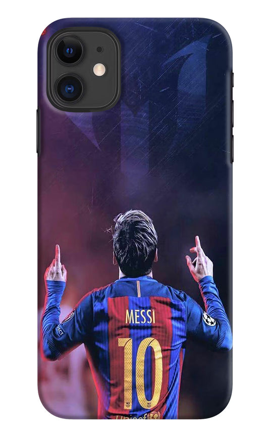 Messi iPhone 11 Hard Case Back Cover by Casekaro