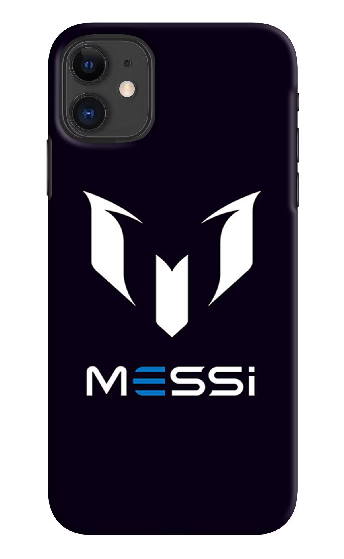 Messi Logo iPhone 11 Hard Case Back Cover by Casekaro