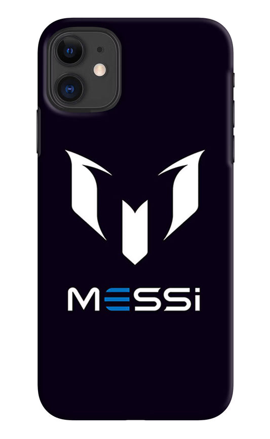 Messi Logo iPhone 11 Hard Case Back Cover by Casekaro