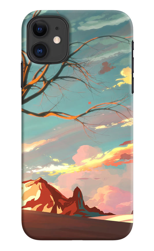 Scenery iPhone 11 Hard Case Back Cover by Casekaro