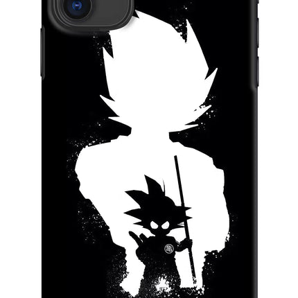 Goku Shadow iPhone 11 Hard Case Back Cover by Casekaro