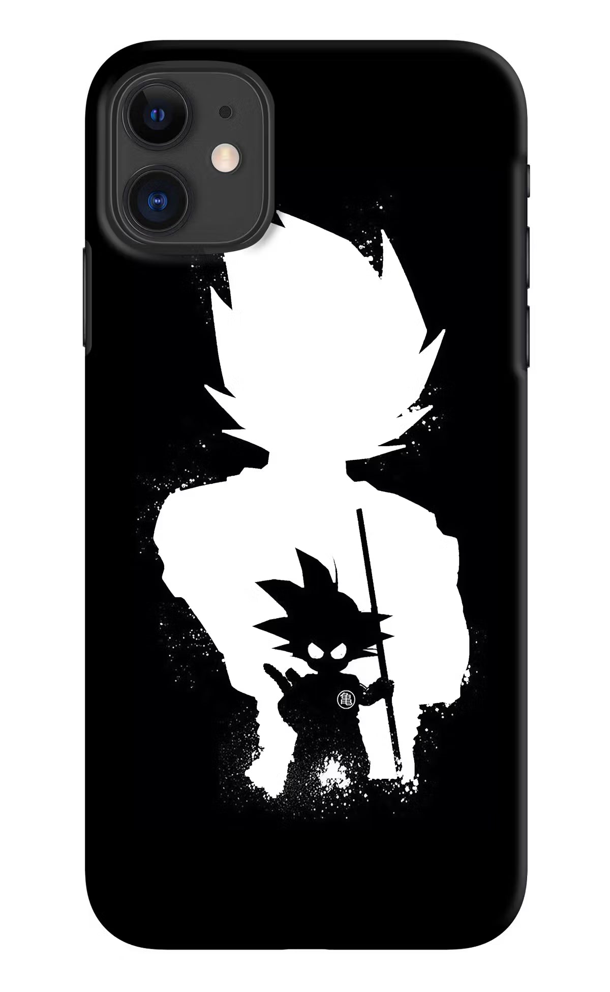 Goku Shadow iPhone 11 Hard Case Back Cover by Casekaro