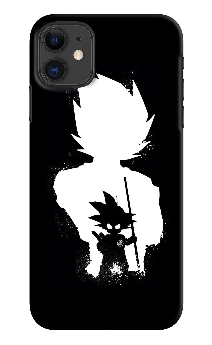 Goku Shadow iPhone 11 Back Cover, Hard case