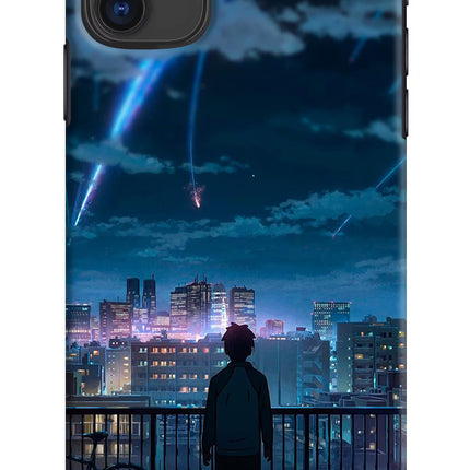 Anime iPhone 11 Hard Case Back Cover by Casekaro