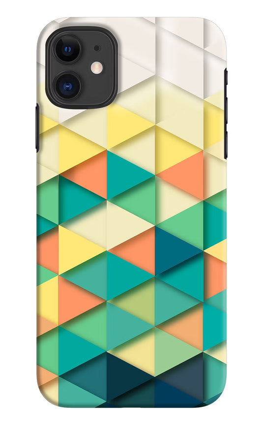 Abstract iPhone 11 Hard Case Back Cover by Casekaro