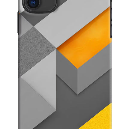 Abstract iPhone 11 Hard Case Back Cover by Casekaro