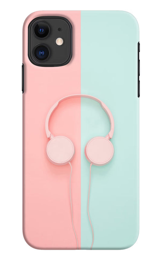 Music Lover iPhone 11 Hard Case Back Cover by Casekaro