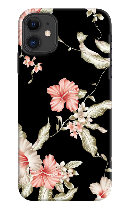 Flowers iPhone 11 Hard Case Back Cover by Casekaro