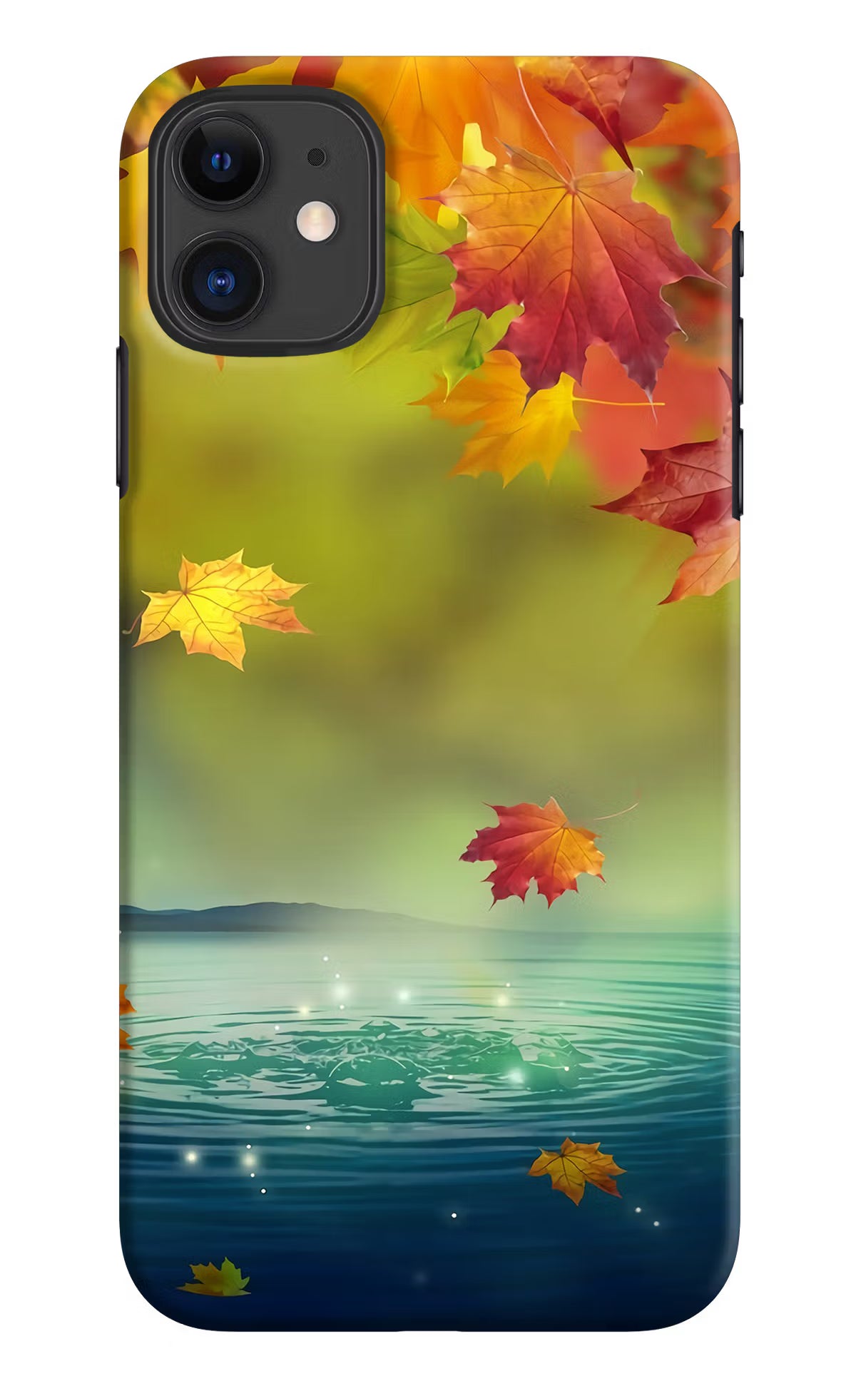 Flowers iPhone 11 Hard Case Back Cover by Casekaro