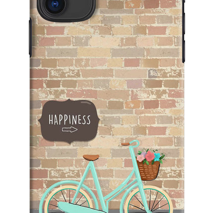 Happiness Artwork iPhone 11 Hard Case Back Cover by Casekaro