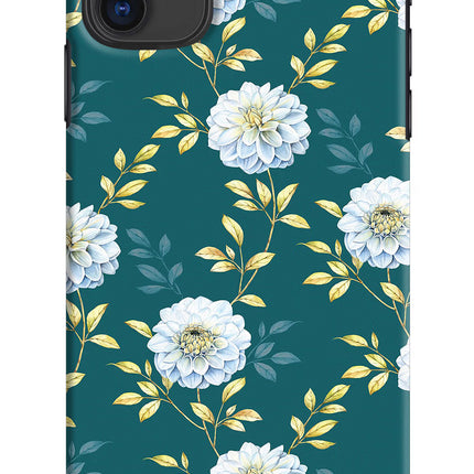 Flowers iPhone 11 Hard Case Back Cover by Casekaro