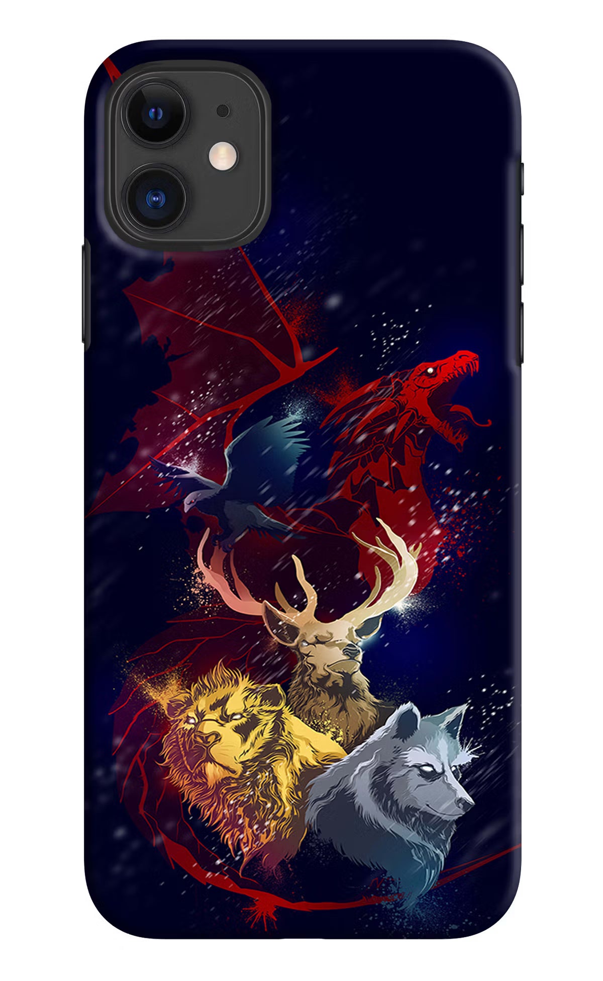 Game Of Thrones iPhone 11 Hard Case Back Cover by Casekaro