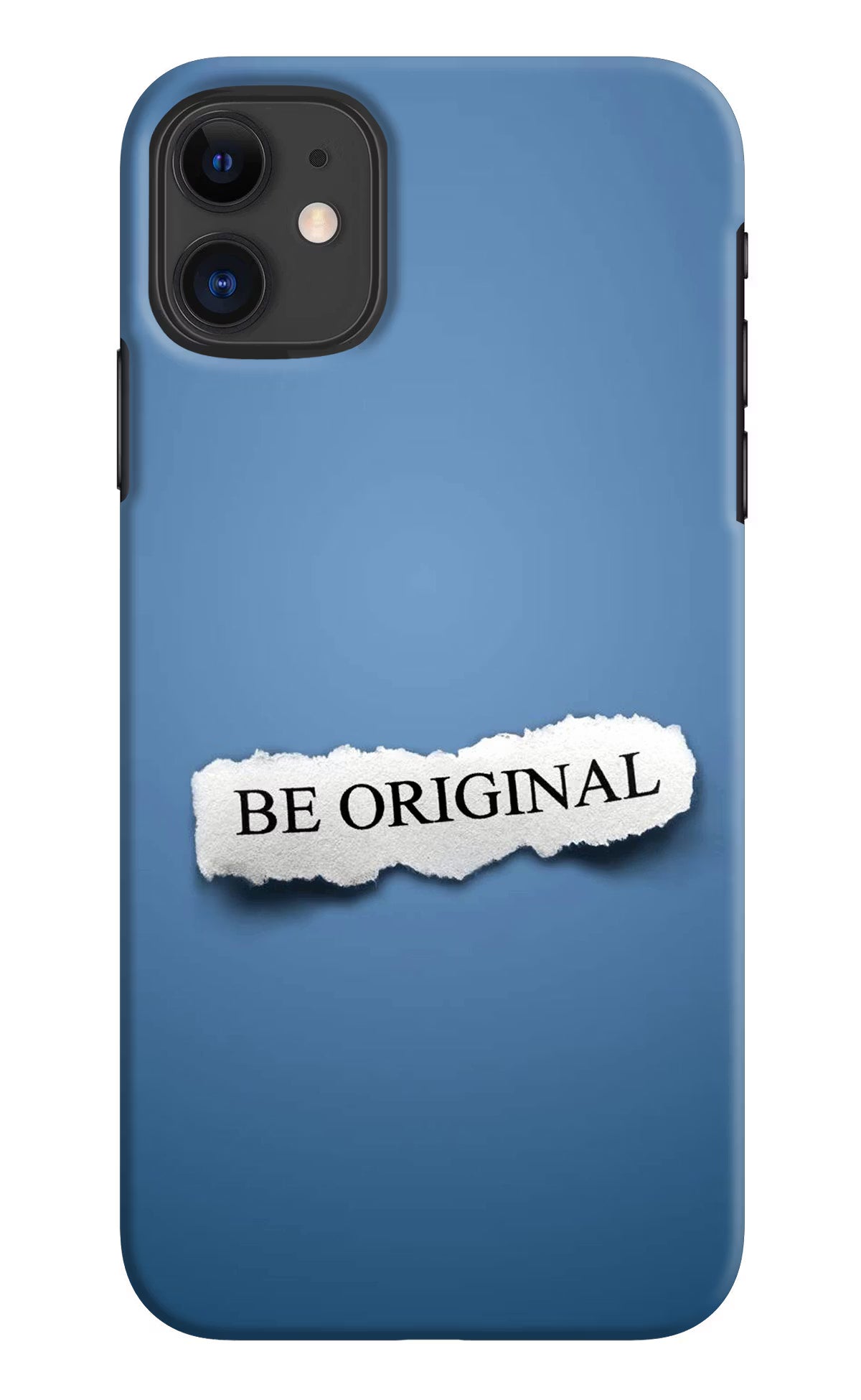 Be Original iPhone 11 Hard Case Back Cover by Casekaro