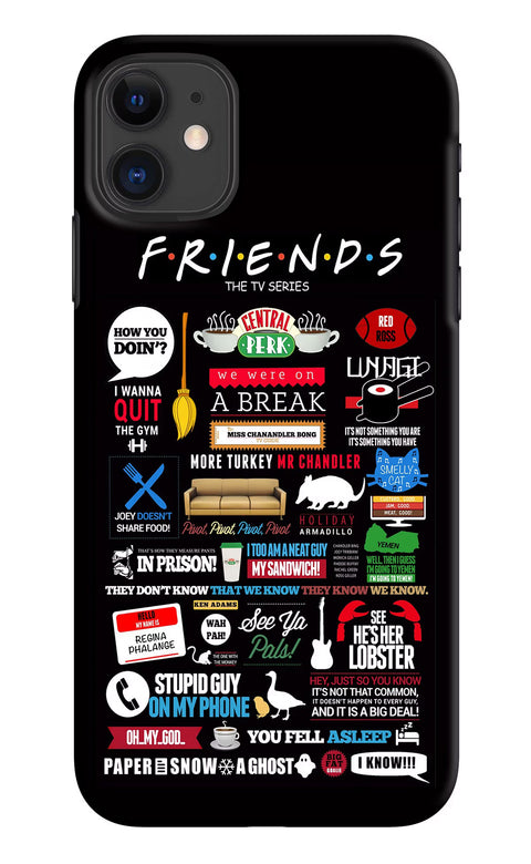 FRIENDS iPhone 11 Back Cover