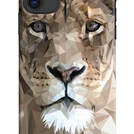 Lion Art iPhone 11 Hard Case Back Cover by Casekaro