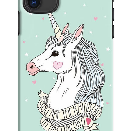 Unicorn Wallpaper iPhone 11 Hard Case Back Cover by Casekaro