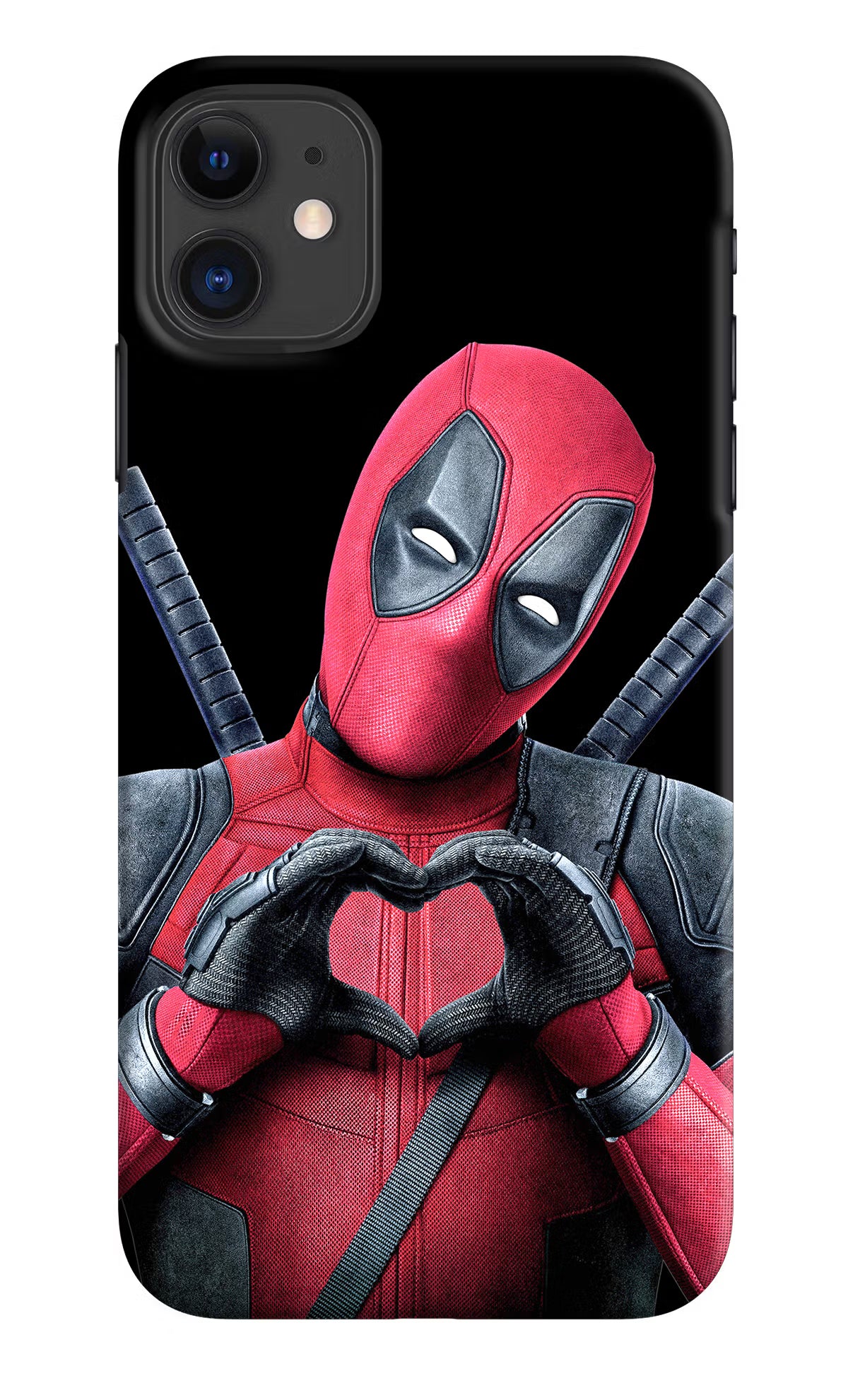 Deadpool iPhone 11 Hard Case Back Cover by Casekaro