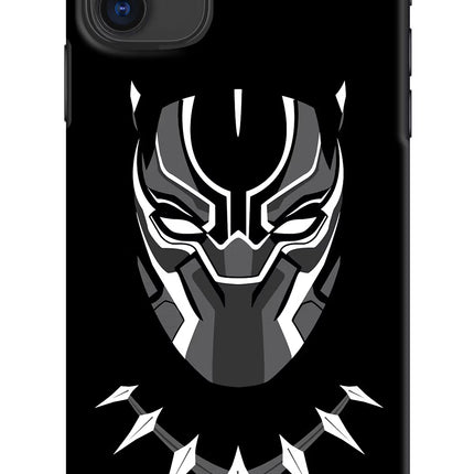 Black Panther iPhone 11 Hard Case Back Cover by Casekaro