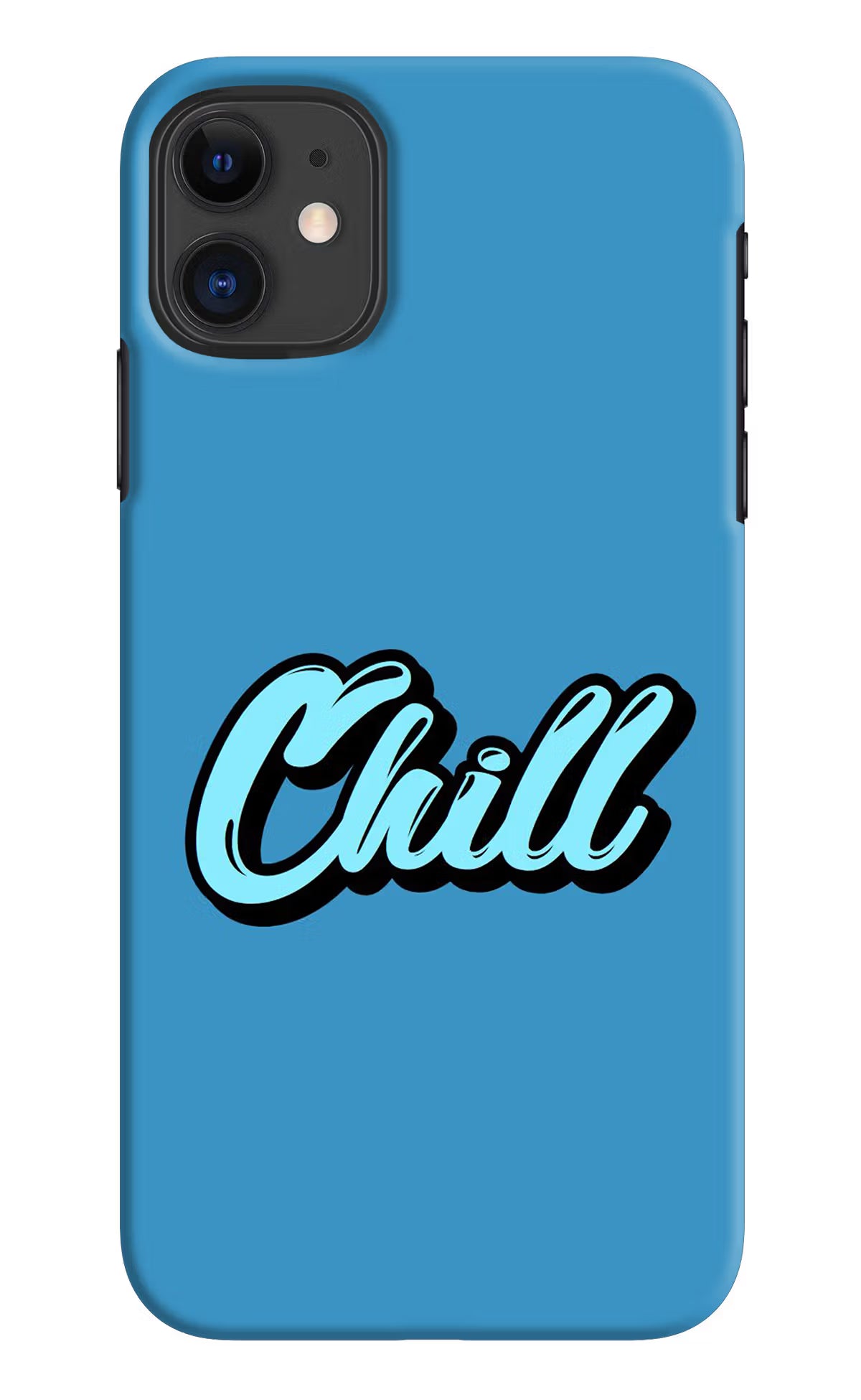 Chill iPhone 11 Hard Case Back Cover by Casekaro