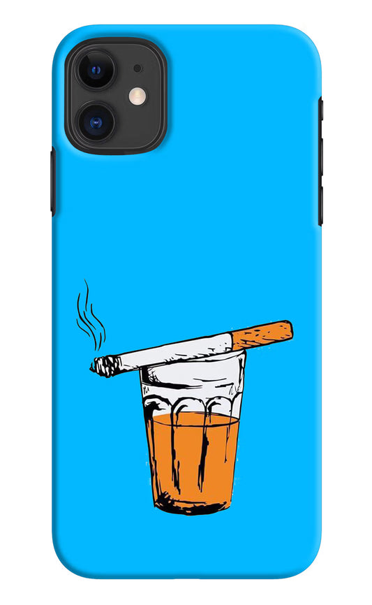 Chai Sutta iPhone 11 Hard Case Back Cover by Casekaro