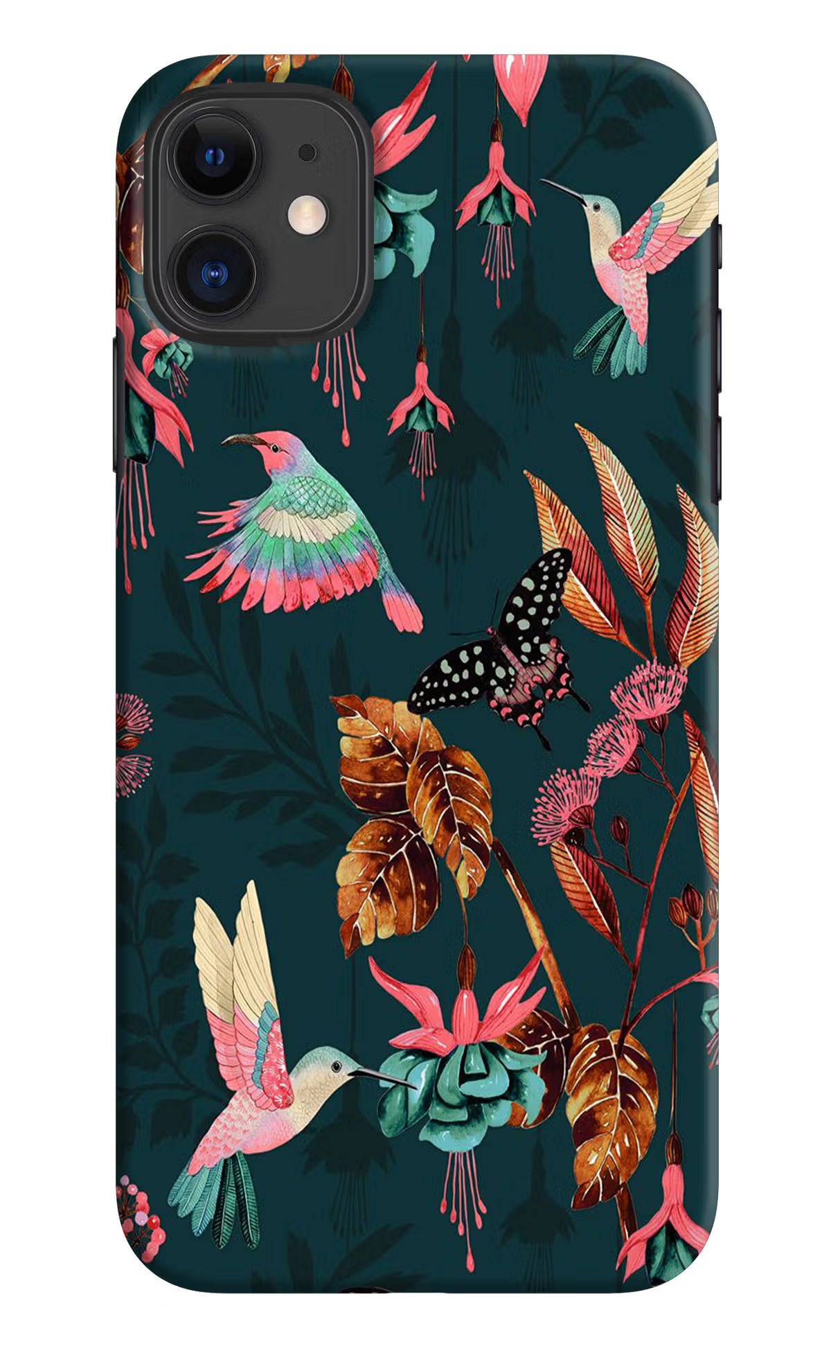 Birds iPhone 11 Hard Case Back Cover by Casekaro