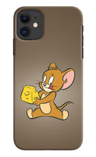 Jerry iPhone 11 Hard Case Back Cover by Casekaro