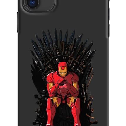 Ironman Throne iPhone 11 Hard Case Back Cover by Casekaro