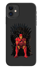 Ironman Throne iPhone 11 Hard Case Back Cover by Casekaro