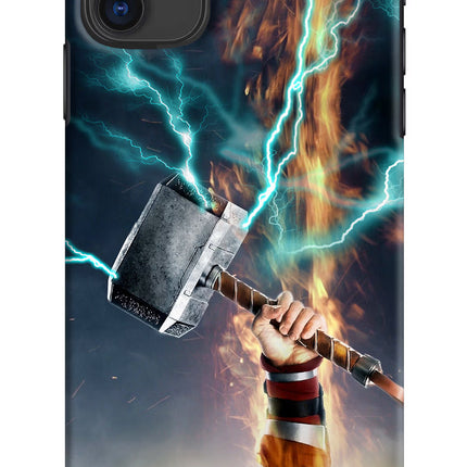 Thor Hammer Mjolnir iPhone 11 Hard Case Back Cover by Casekaro