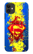 Superman logo iPhone 11 Hard Case Back Cover by Casekaro