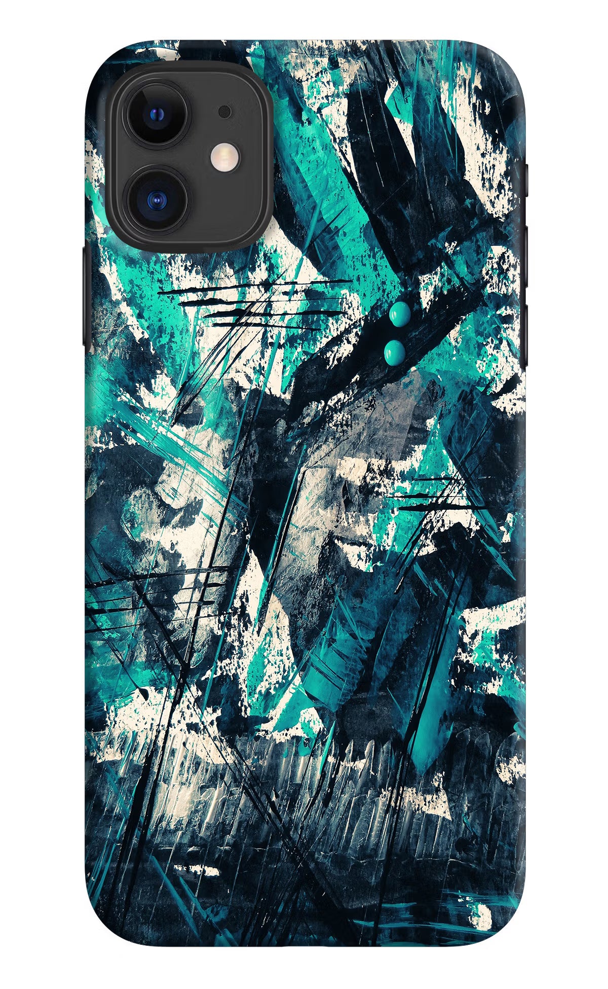 Artwork iPhone 11 Hard Case Back Cover by Casekaro