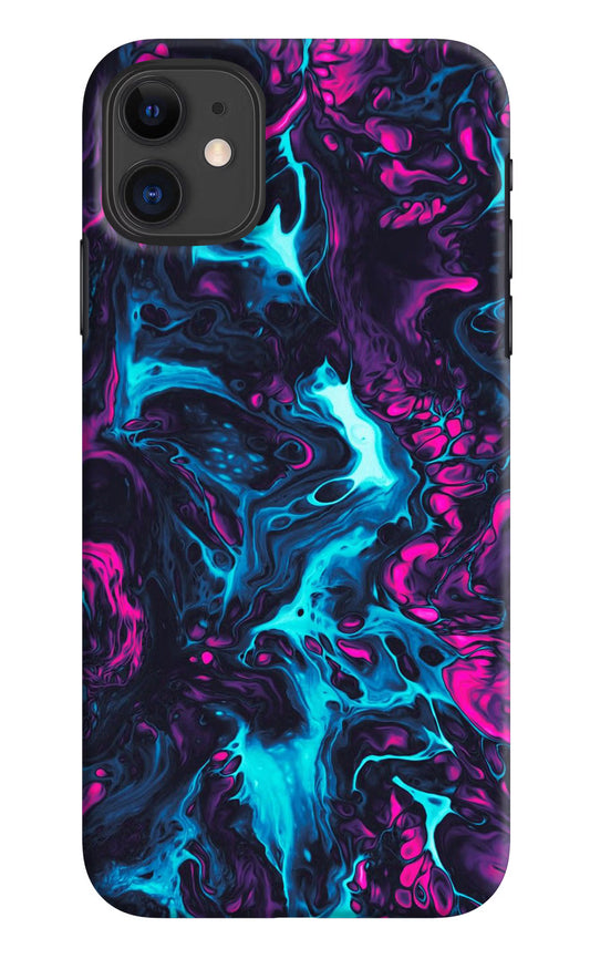Abstract iPhone 11 Hard Case Back Cover by Casekaro