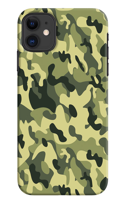 Camouflage iPhone 11 Hard Case Back Cover by Casekaro